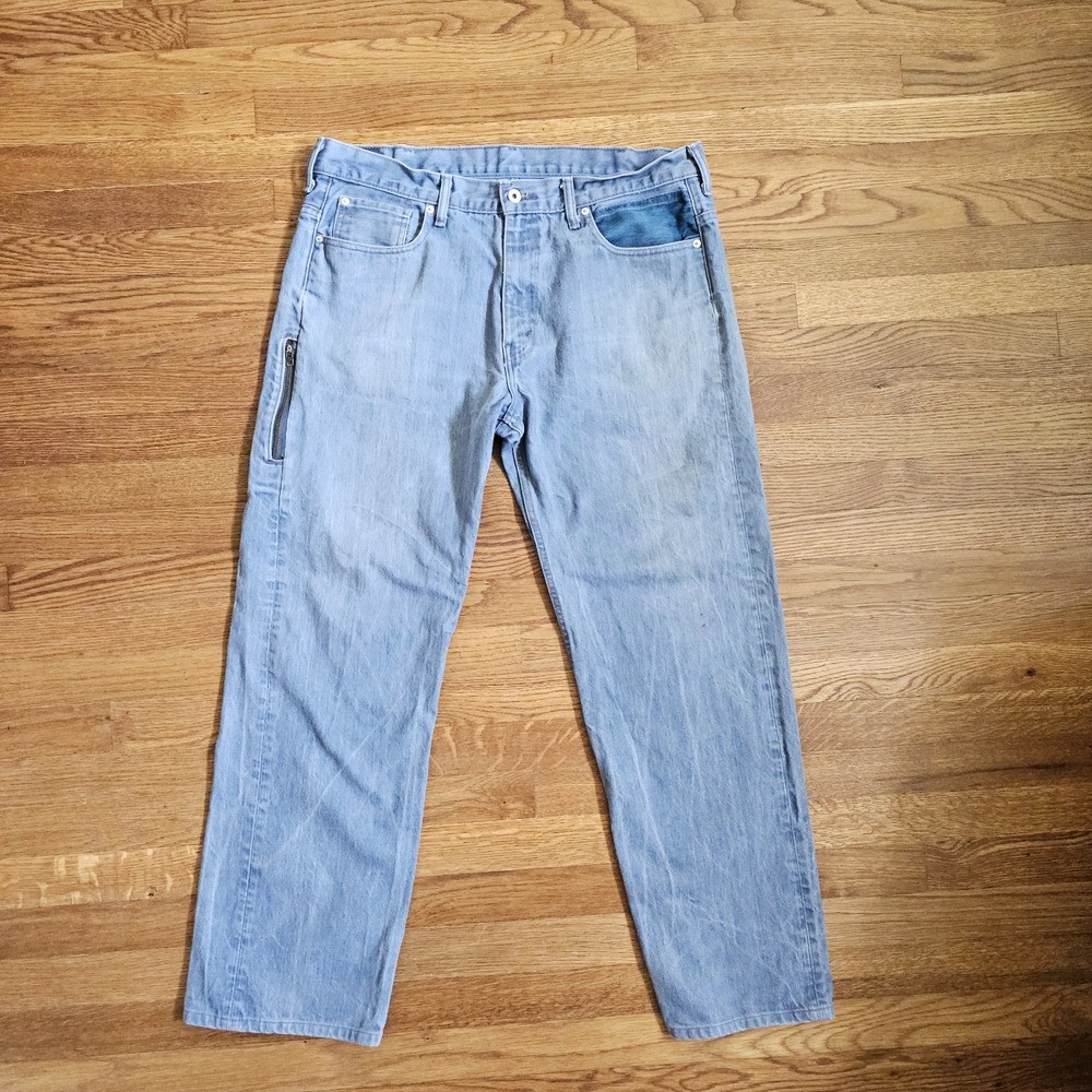 Levi's 569 Jeans Men's 38x34 (38x31)  Loose Straight Leg Fit Blue